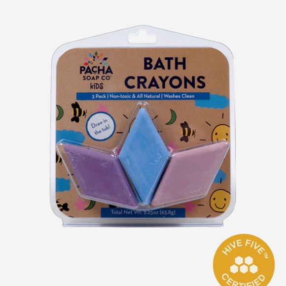 Pacha Co. Kids Natural Bath Bombs, Fluff, and Crayons - Picture 4 of 7